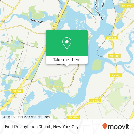 Mapa de First Presbyterian Church