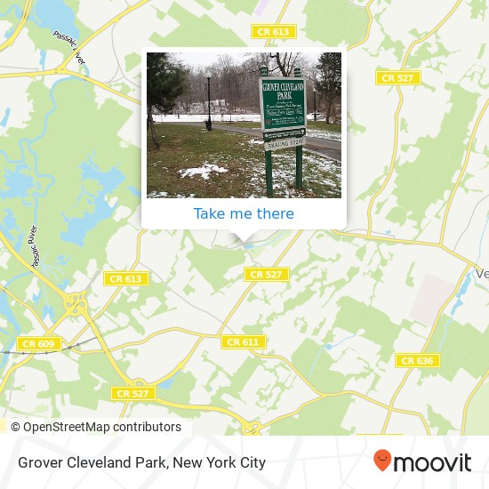 Mapa de Grover Cleveland Park