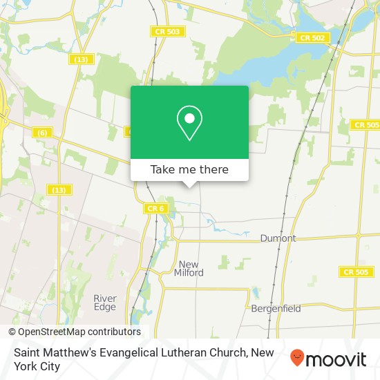 Mapa de Saint Matthew's Evangelical Lutheran Church