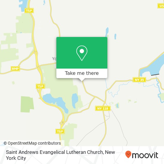 Saint Andrews Evangelical Lutheran Church map