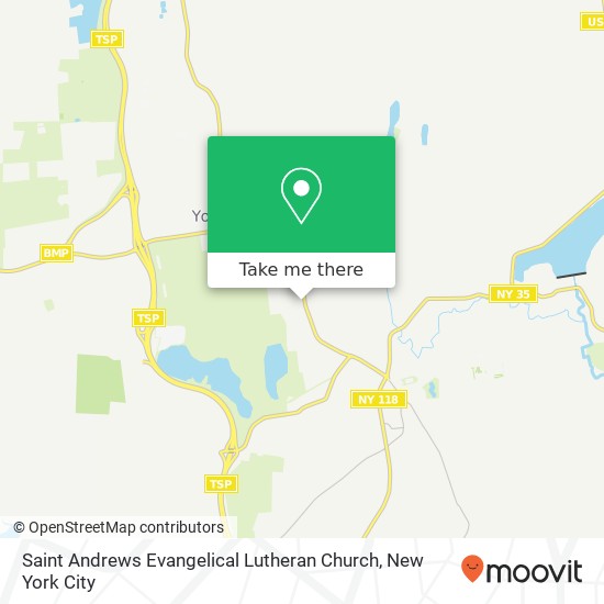 Mapa de Saint Andrews Evangelical Lutheran Church