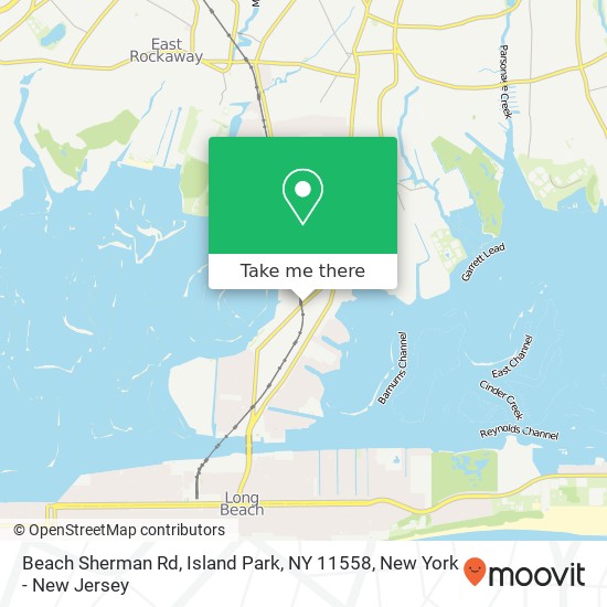 Beach Sherman Rd, Island Park, NY 11558 map