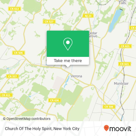 Church Of The Holy Spirit map