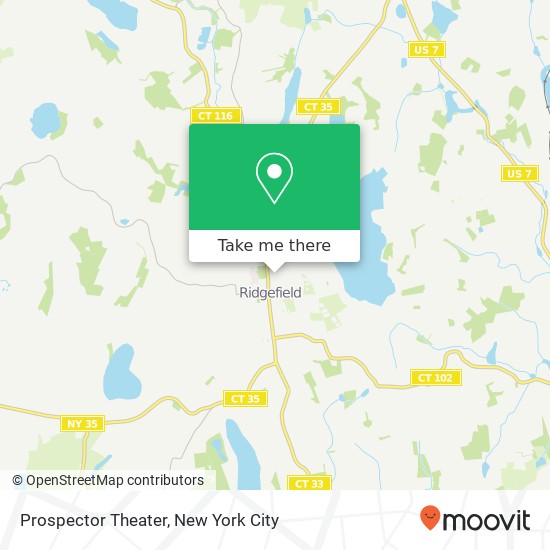 Prospector Theater map