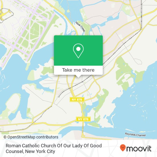 Roman Catholic Church Of Our Lady Of Good Counsel map