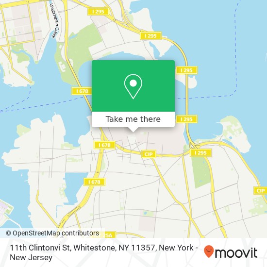 Mapa de 11th Clintonvi St, Whitestone, NY 11357