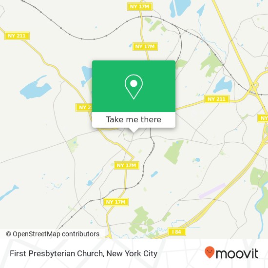 Mapa de First Presbyterian Church