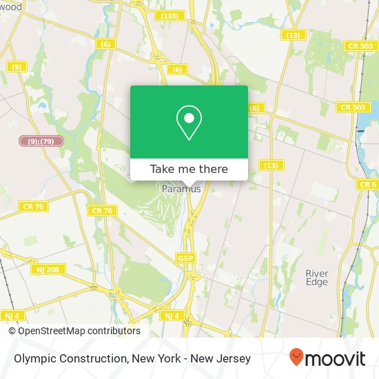 Olympic Construction map