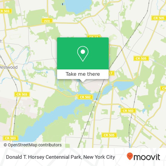 Mapa de Donald T. Horsey Centennial Park
