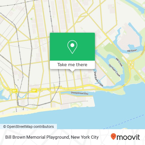 Mapa de Bill Brown Memorial Playground