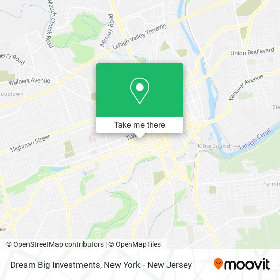 Mapa de Dream Big Investments