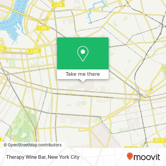 Therapy Wine Bar map