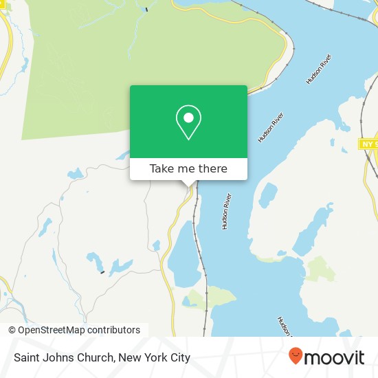 Saint Johns Church map