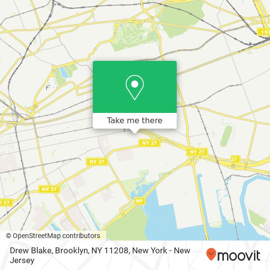 Drew Blake, Brooklyn, NY 11208 map