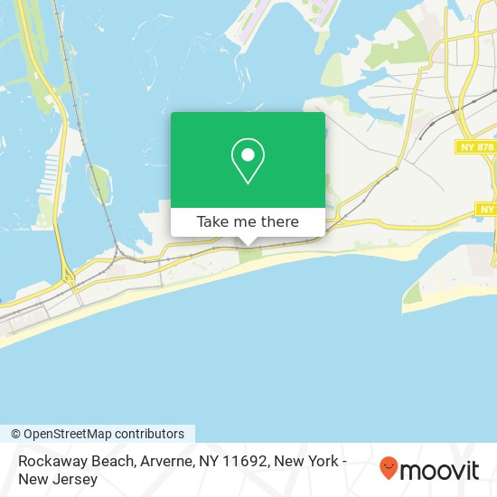 Rockaway Beach, Arverne, NY 11692 map