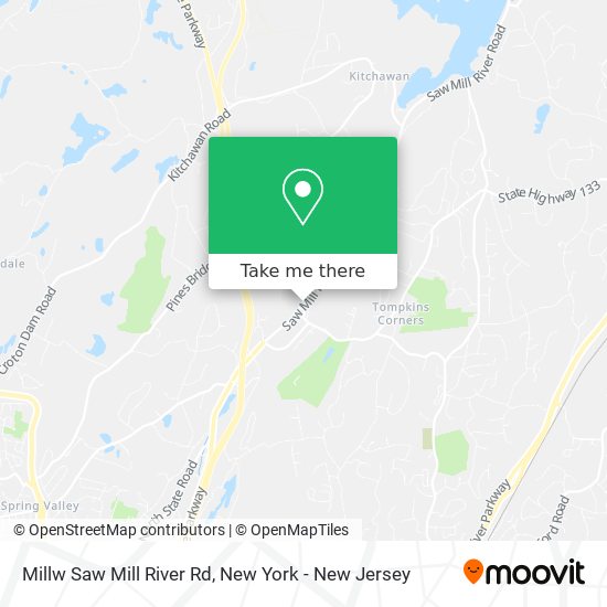 Millw Saw Mill River Rd map