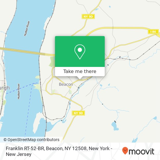 Franklin RT-52-BR, Beacon, NY 12508 map