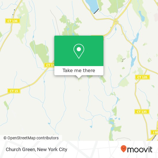 Mapa de Church Green