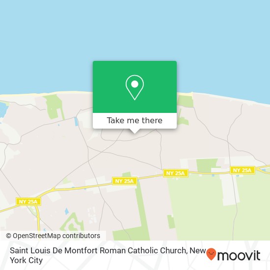 Mapa de Saint Louis De Montfort Roman Catholic Church