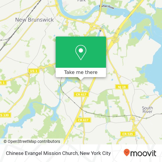 Chinese Evangel Mission Church map