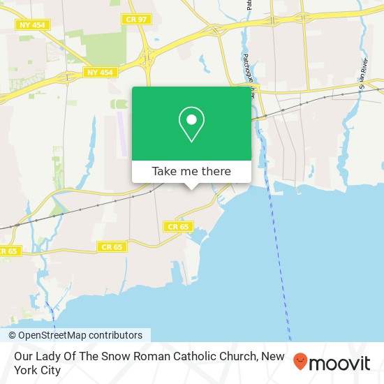 Our Lady Of The Snow Roman Catholic Church map