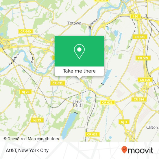 Mapa de At&T