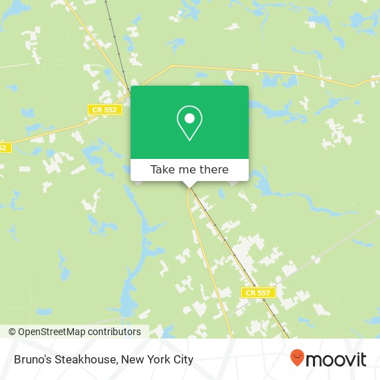 Bruno's Steakhouse map
