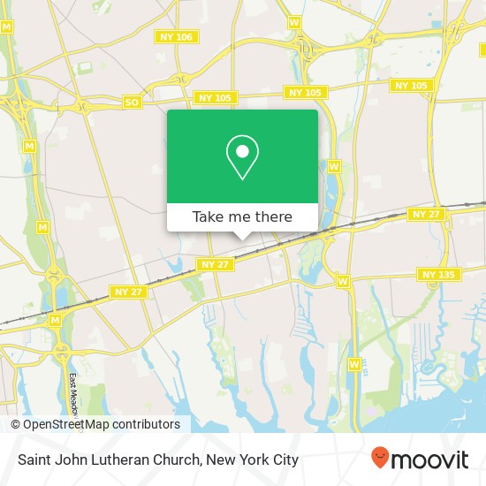 Mapa de Saint John Lutheran Church