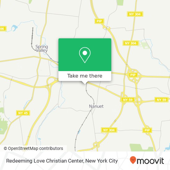 Redeeming Love Christian Center map