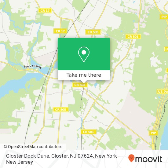 Closter Dock Durie, Closter, NJ 07624 map