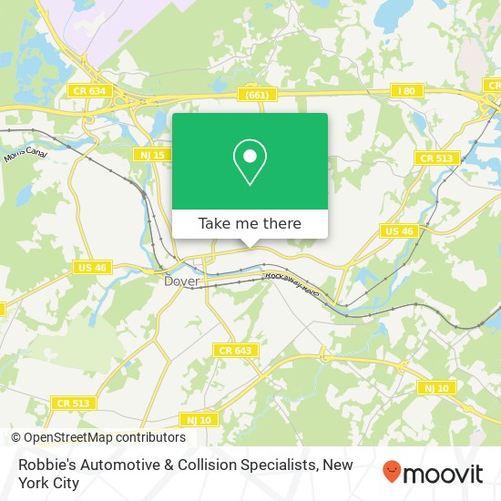 Robbie's Automotive & Collision Specialists map