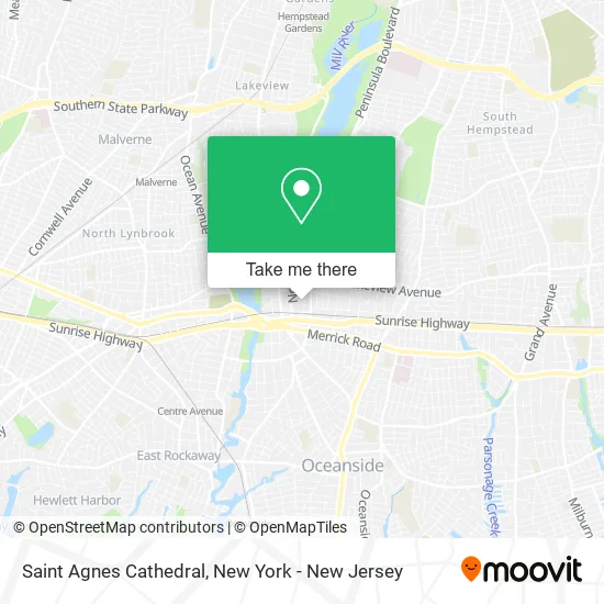 Saint Agnes Cathedral map