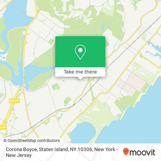 Corona Boyce, Staten Island, NY 10306 map