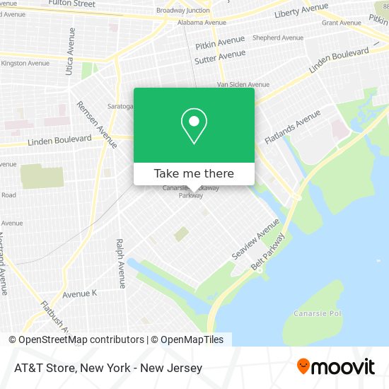 Mapa de AT&T Store