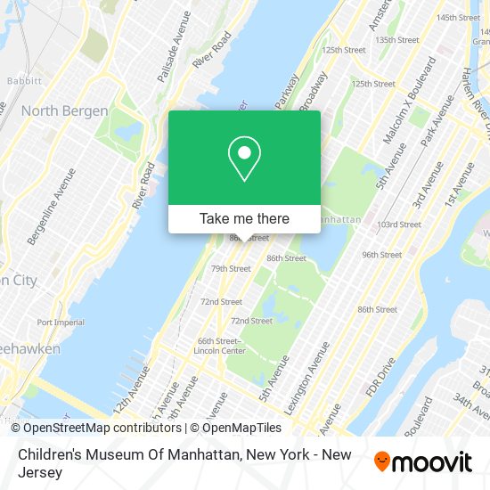 Mapa de Children's Museum Of Manhattan