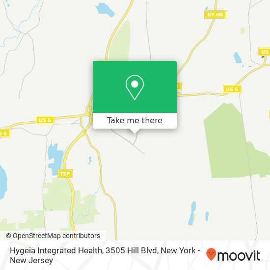 Mapa de Hygeia Integrated Health, 3505 Hill Blvd