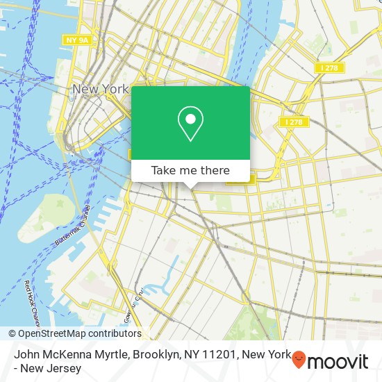 John McKenna Myrtle, Brooklyn, NY 11201 map