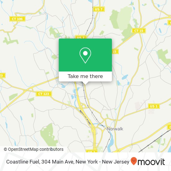 Coastline Fuel, 304 Main Ave map