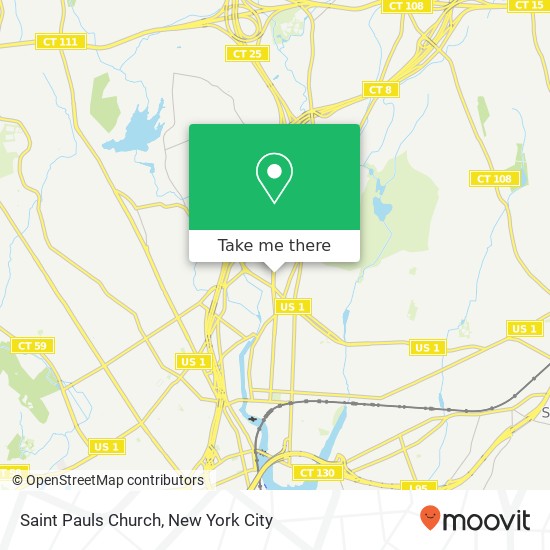 Mapa de Saint Pauls Church