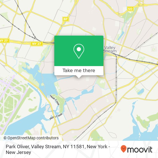 Park Oliver, Valley Stream, NY 11581 map