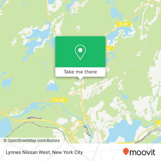 Mapa de Lynnes Nissan West