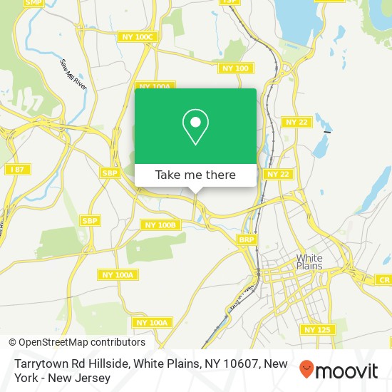 Tarrytown Rd Hillside, White Plains, NY 10607 map