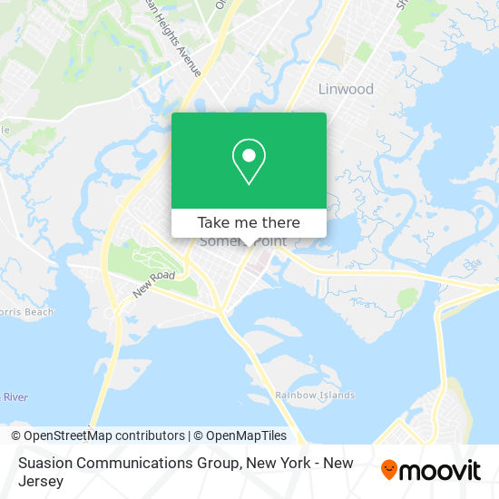 Mapa de Suasion Communications Group