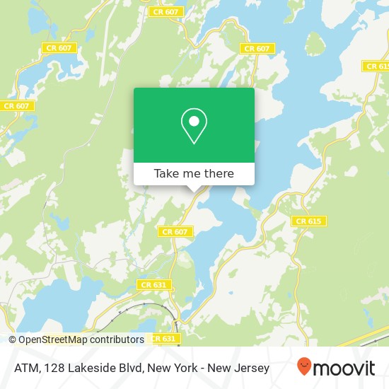 ATM, 128 Lakeside Blvd map