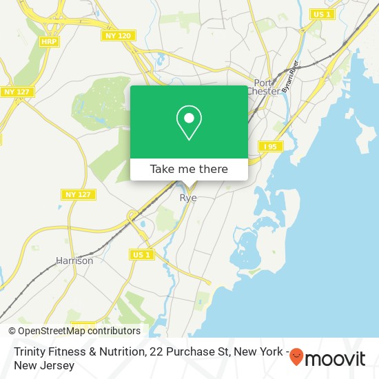 Mapa de Trinity Fitness & Nutrition, 22 Purchase St