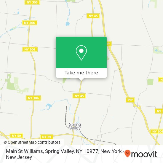 Main St Williams, Spring Valley, NY 10977 map
