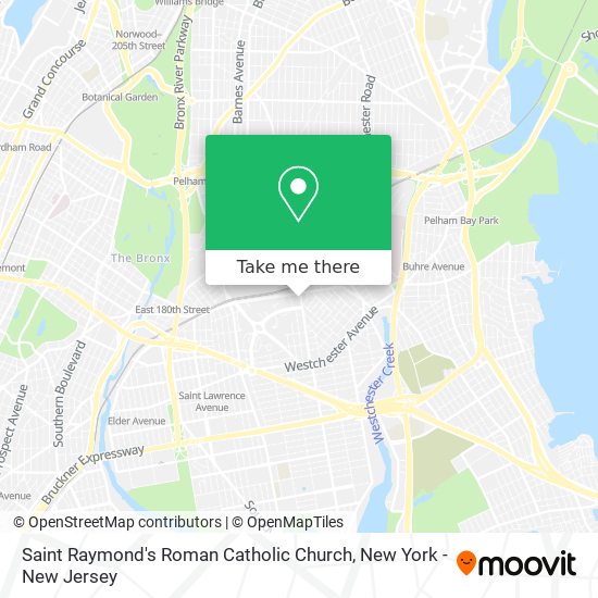 Mapa de Saint Raymond's Roman Catholic Church