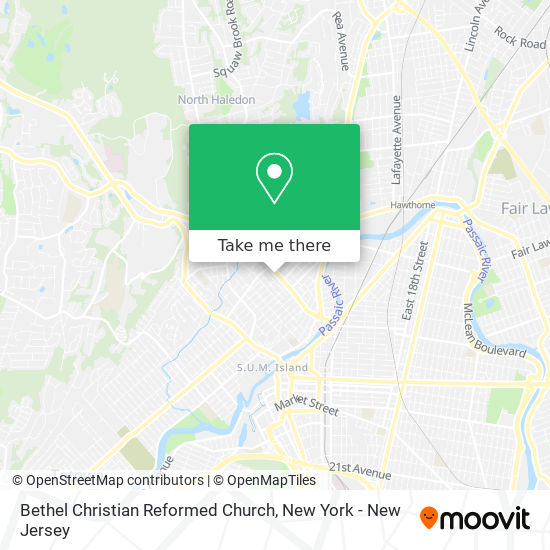 Mapa de Bethel Christian Reformed Church