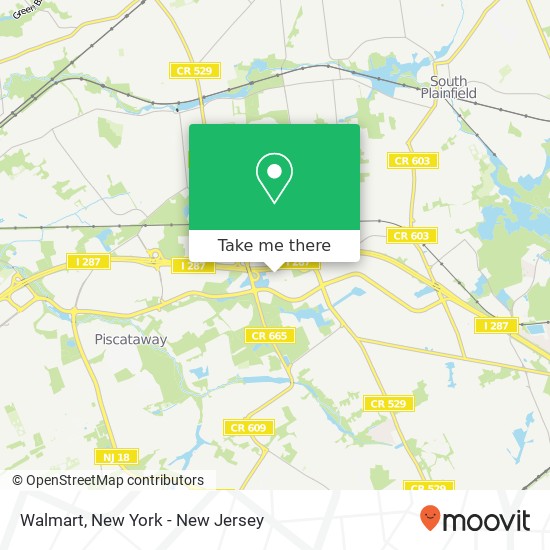 Walmart map