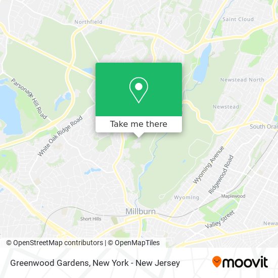 Mapa de Greenwood Gardens
